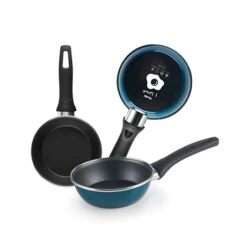 Ibili Mini-poêle Bleue 14 Cm -Maison Cuisine Boutique 103001 2 1 Mini poele bleue 14 cm Ibili