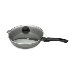 Sauteuse Et Couvercle Revêtement Dur Comme La Pierre 28 Cm