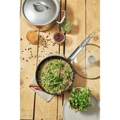 De Buyer Sauteuse 28 Cm Choc Intense -Maison Cuisine Boutique 132001 3 1 Sauteuse 28 cm Choc intense De Buyer