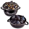 Marmite à Moules Acier émaillé 24 Cm 5 L -Maison Cuisine Boutique 20301 0 0 Marmite a moules acier emaille 24 cm 5 L Baumalu