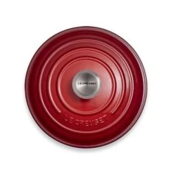 Nouvelles Arrivées -Maison Cuisine Boutique 213184 1 3 Cocotte fonte rond 26 cm cerise Le Creuset