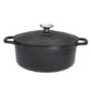 Cocotte Sublime Fonte Rond 4 L 24 Cm Noir -Maison Cuisine Boutique 213227 0 3 Cocotte sublime fonte rond 4 L 24 cm noir Chasseur