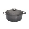 Cocotte Sublime Fonte Rond 4 L 24 Cm Grise -Maison Cuisine Boutique 213229 0 3 Cocotte sublime fonte rond 4 L 24 cm grise Chasseur