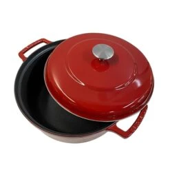 Nouvelles Arrivées -Maison Cuisine Boutique 213264 1 2 Cocotte Bistrot rouge 28 cm Invicta