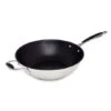 Wok Inox Antiadhérent 30 Cm Excell'Inox -Maison Cuisine Boutique 272030 0 2 Wok inox antiadherent 30 cm Excell Inox Mathon
