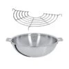 Lot Wok Inox Et Grille Casteline 28 Cm -Maison Cuisine Boutique 279124 0 1 Lot Wok inox et grille Casteline 28 cm Cristel
