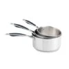 Lot 3 Casseroles Excell'Inox 14 16 18 Cm -Maison Cuisine Boutique 279164 0 2 Lot 3 Casseroles Excell Inox 14 16 18 cm Mathon