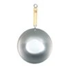 Wok Fond Plat 30 Cm Tôle Acier Blanche Be A Wok Star -Maison Cuisine Boutique 28836 0 1 Wok fond plat 30 cm tole acier blanche Be a Wok Star