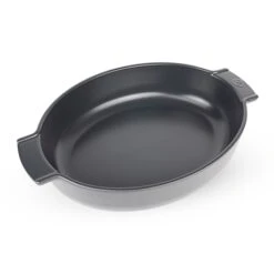 Peugeot Plat à Four Ovale Appolia 40 Cm Ardoise