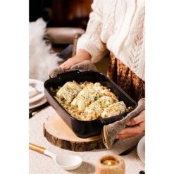 Peugeot Plat à Four Céramique Appolia Rectangulaire Noir Mat 32 Cm -Maison Cuisine Boutique 301366 2 3 Plat a four ceramique Appolia rectangulaire noir mat 32 cm Peugeot