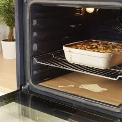 Lot 2 Grilles De Cuisson Anti-adhérentes + Feuille De Protection Pour Four -Maison Cuisine Boutique 30905 4 1 Lot 2 grilles de cuisson anti adherentes feuille de protection pour four Mathon