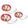 Ibili Set De 3 Plats En Verre Kristall Ovales 26, 30 Et 35cm -Maison Cuisine Boutique 349002 0 1 Set de 3 plats en verre Kristall ovales 26 30 et 35cm Ibili