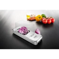 ALLIGATOR Coupe-légumes En Inox Avec 3 Grilles -Maison Cuisine Boutique 401009 2 2 Coupe legumes en inox avec 3 grilles Alligator