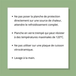 Planche Multifonction En Verre 40 Cm -Maison Cuisine Boutique 40111 2 2 Planche multifonction en verre 40 cm Pebbly