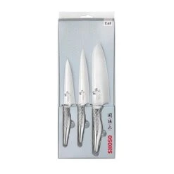 Kai Set 3 Couteaux SHOSO 12 15 18