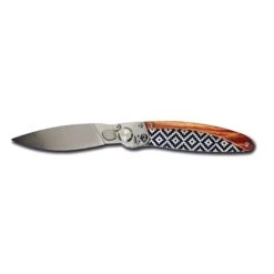 Couteau De Poche K2 Gravure Mosaïque