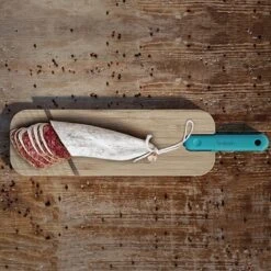 Planche à Découper Avec Couteau à Charcuterie Intégré -Maison Cuisine Boutique 481011 2 1 Planche a decouper avec couteau a charcuterie integre Trebonn