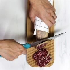 Planche à Découper Avec Couteau à Charcuterie Intégré -Maison Cuisine Boutique 481011 3 1 Planche a decouper avec couteau a charcuterie integre Trebonn