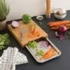 Planche à Découper Bambou 34 Cm Avec Bac Amovible Inox -Maison Cuisine Boutique 481016 0 4 Planche a decouper bambou 34 cm avec bac amovible inox Mathon