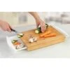 Planche à Découper En Bambou à 2 Tiroirs -Maison Cuisine Boutique 48132 0 3 Planche a decouper en bambou a 2 tiroirs Wenko by Maximex