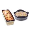 Lot De 2 Protections Moules à Cake Et Ronds -Maison Cuisine Boutique 519097 0 3 Lot de 2 protections moules a cake et ronds NoStik