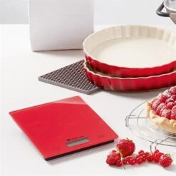 Balance De Cuisine Digitale Rouge 5 Kg -Maison Cuisine Boutique 601181 2 3 Balance de cuisine digitale rouge 5 kg Mathon