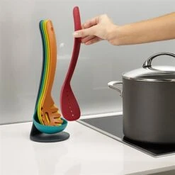 Joseph Joseph Set 5 Ustensiles De Cuisine Support Magnétique -Maison Cuisine Boutique 654018 3 1 Set 5 ustensiles de cuisine support magnetique Joseph Joseph