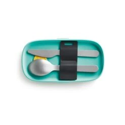 Lekue Set De 3 Couverts En Inox Spécial Lunch Box Basics To Go -Maison Cuisine Boutique 670009 1 2 Set de 3 couverts en inox special lunch box basics To Go Lekue