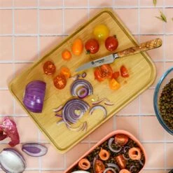 Planche Avec Rigole 26 Cm -Maison Cuisine Boutique 690000 3 2 Planche avec rigole 26 cm Pebbly