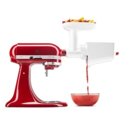KitchenAid Kit 3 Accessoires Passoire à Fruit Et Légume, Tranche Râpe Et Hachoir 5KSMFPPC -Maison Cuisine Boutique 720020 3 3 Kit 3 accessoires Passoire a fruit et legume tranche rape et hachoir 5KSMFPPC Kitchenaid