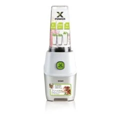 Domo Blender Xpower Et 3 Bouteilles 1000 W DO700BL -Maison Cuisine Boutique 760074 4 1 Blender Xpower et 3 bouteilles 1000 W DO700BL Domo