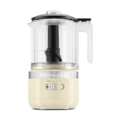 KitchenAid Hachoir électrique 2 Vitesses Sans Fil 1,18 L Crème 5KFCB519EAC -Maison Cuisine Boutique 761098 3 1 Hachoir electrique 2 vitesses sans fil 1 18 L creme 5KFCB519EAC Kitchenaid