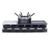 LIVOO Appareil à Raclette Fondue 12 Personnes 1650 W -Maison Cuisine Boutique 780211 0 3 Appareil a raclette fondue 12 personnes 1650 W Livoo