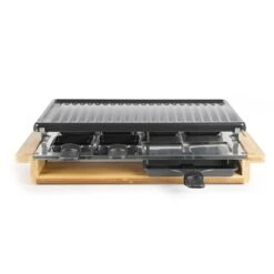 LIVOO Appareil à Raclette 8 Personnes Poêlons Doubles 1200 W DOC257