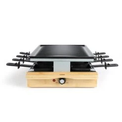 Maison Cuisine Boutique -Maison Cuisine Boutique 780244 1 2 Appareil a raclette 8 personnes poelons doubles 1200 W DOC257 Livoo