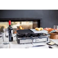 LIVOO Appareil à Raclette 8 Personnes 1400 W -Maison Cuisine Boutique 780246 4 2 Appareil a raclette 8 personnes 1400 W Livoo