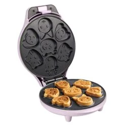 Bestron Mini Gaufrier 7 Animaux 700 W Sweet Dreams Rose